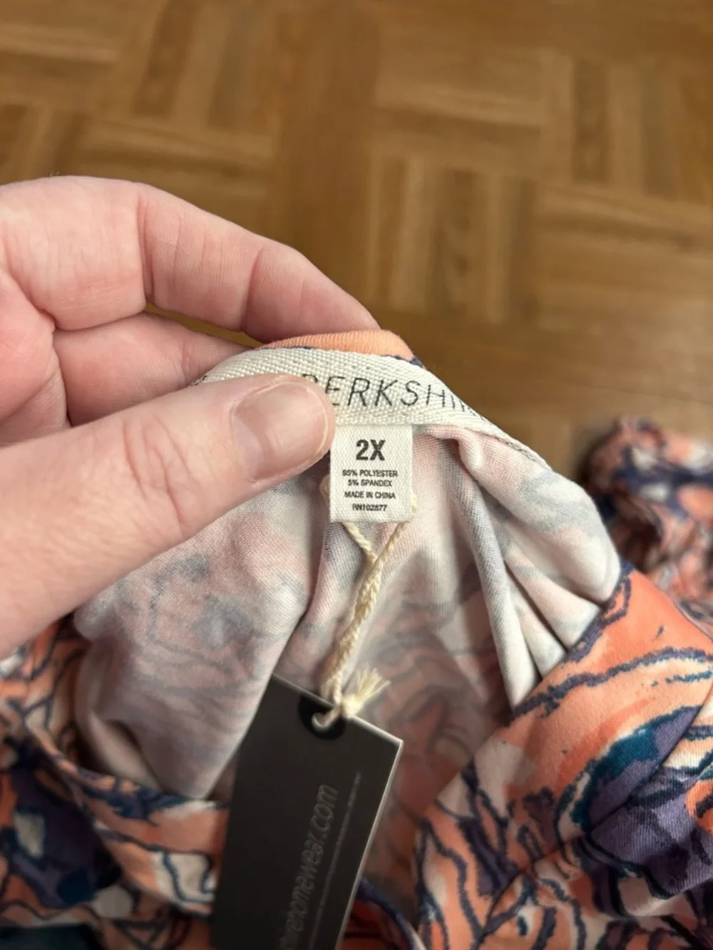 Berkshire Homewear Nightgown- 2X - Picture 5 of 7